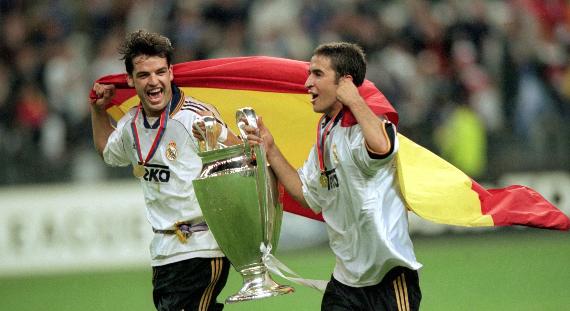 Raul Gonzalez Fernando Morientes Real Madrid