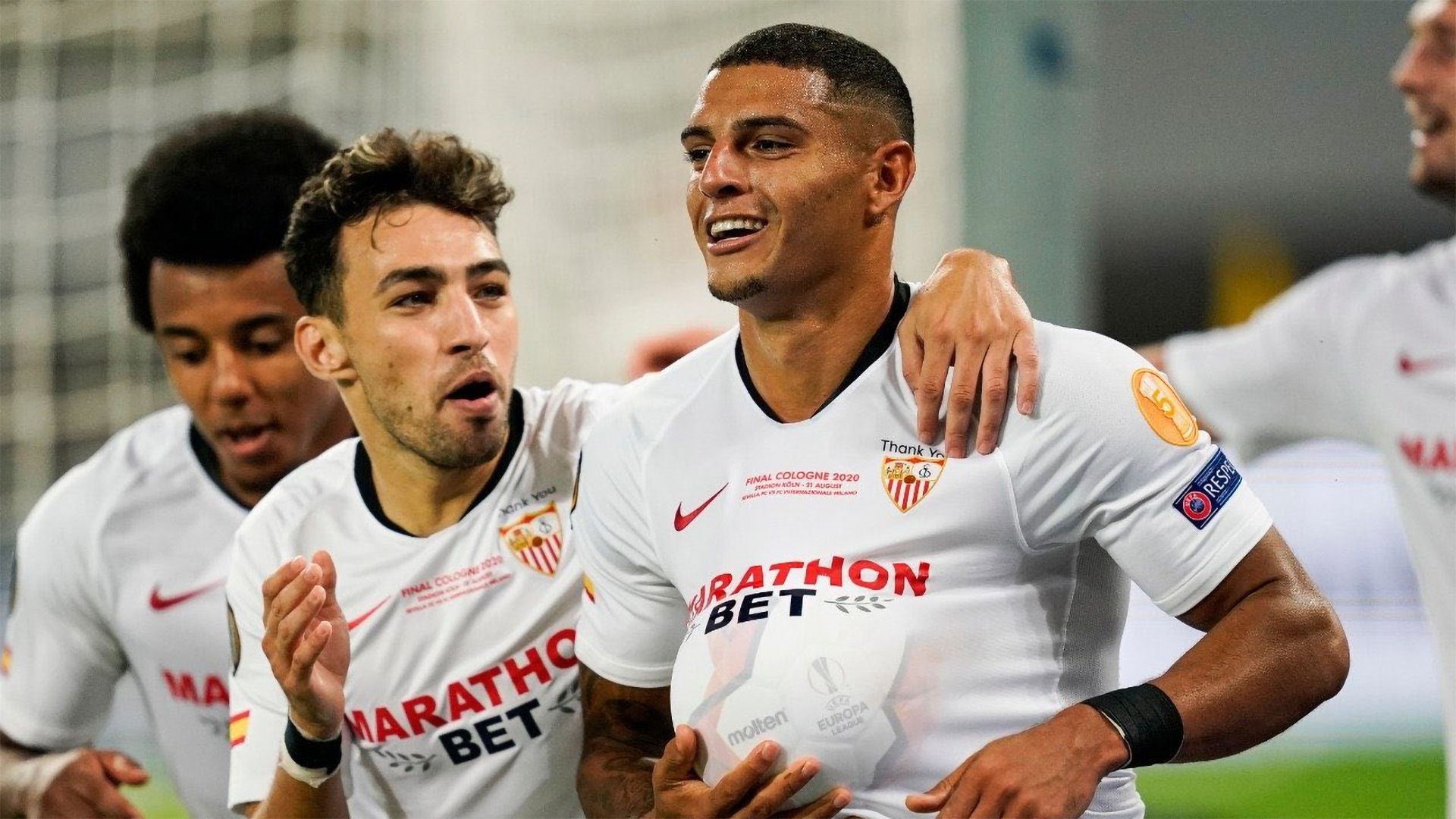 Diego Carlos Sevilla Inter Milan Europa League 21082020