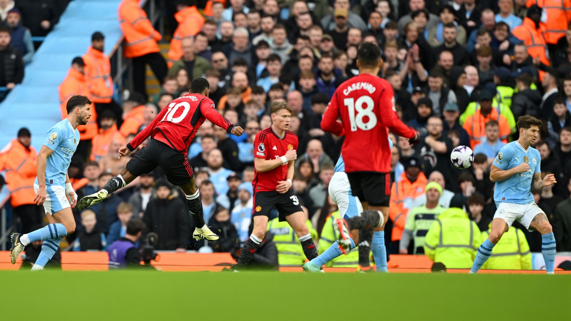 Marcus Rashford Manchester United City 2023-24