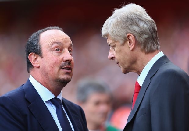 Rafael Benitez & Arsene Wenger - Getty