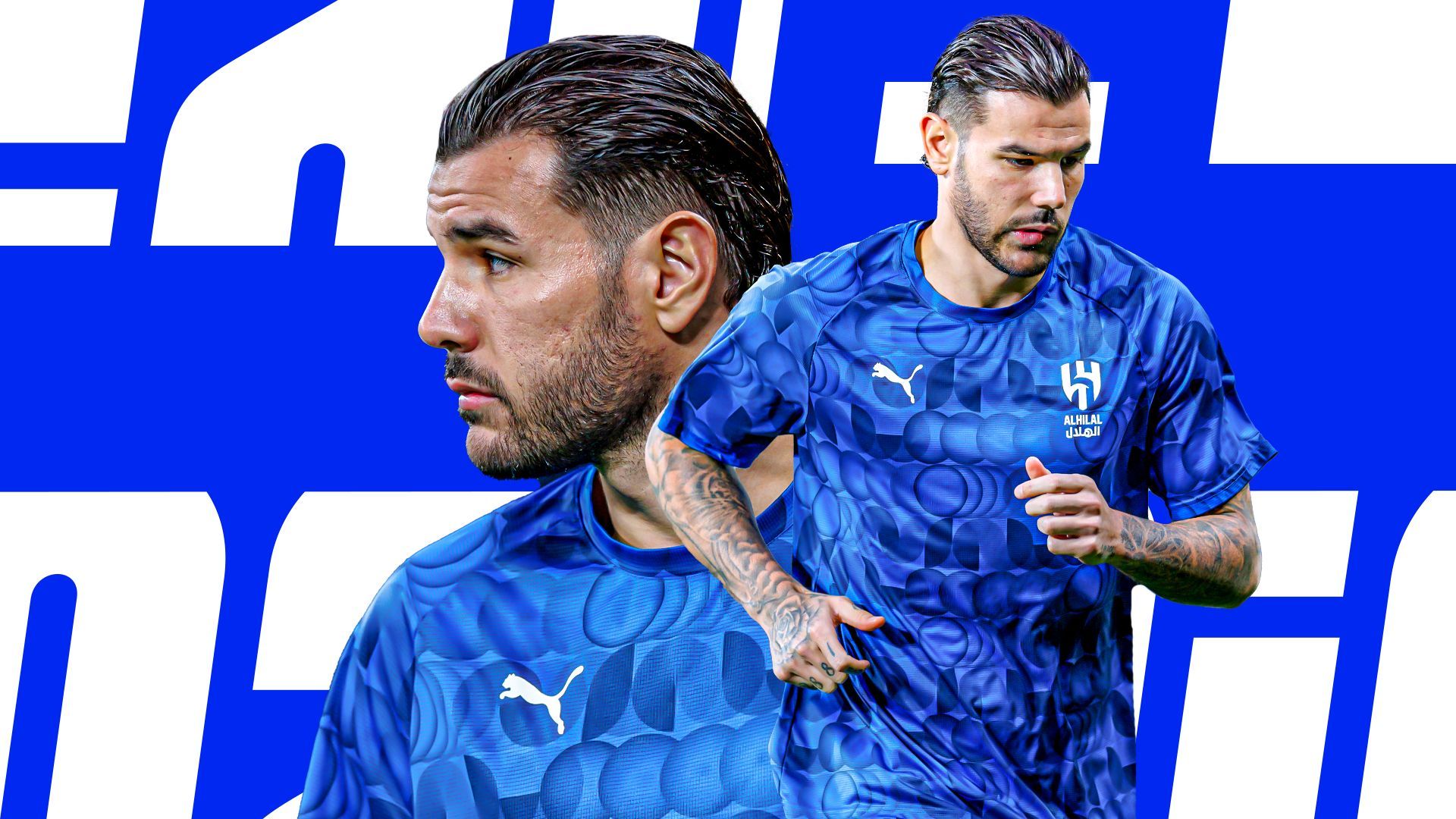 Grafica Calciomercato Theo Hernandez Al Hilal triste 16.9