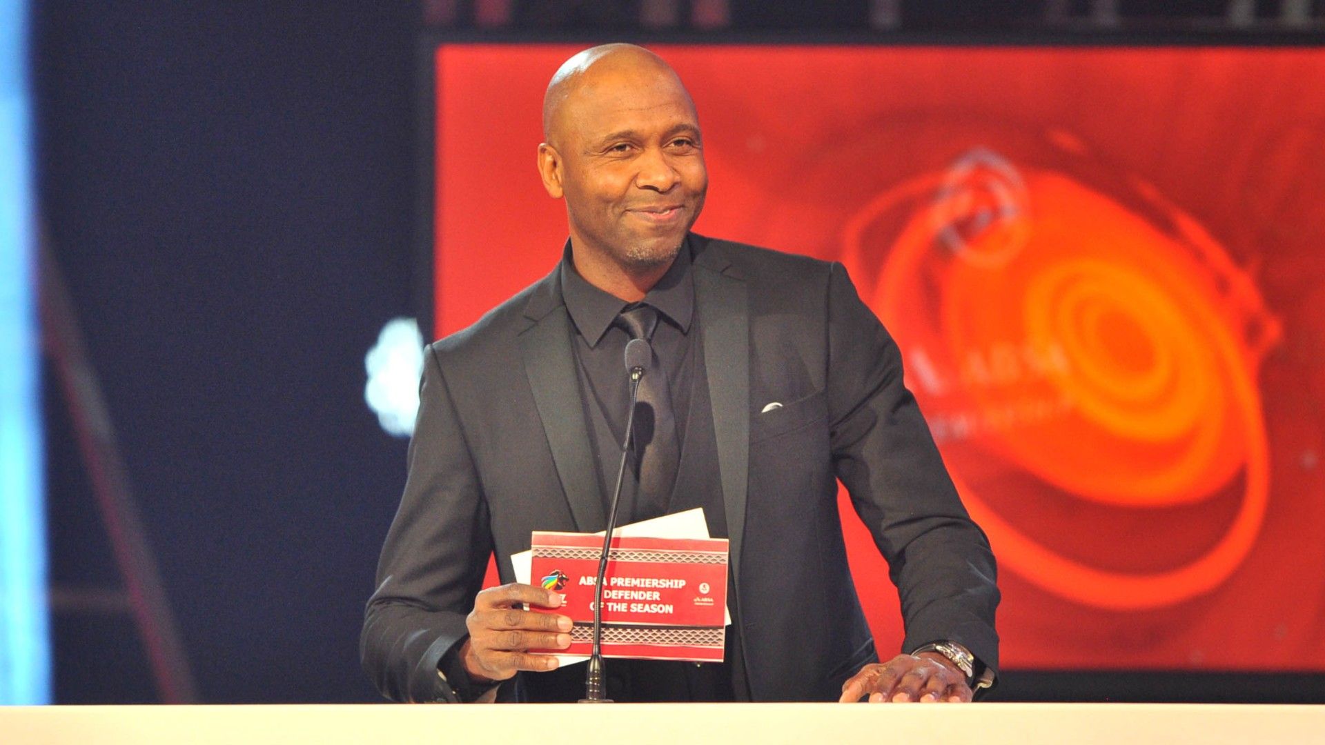 South African football legend Lucas Radebe