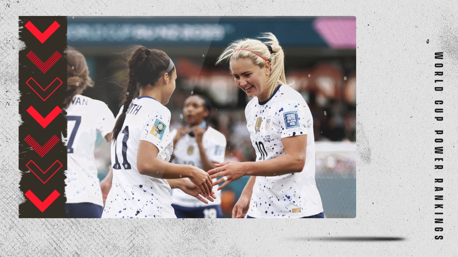 USWNT World Cup power rankings down