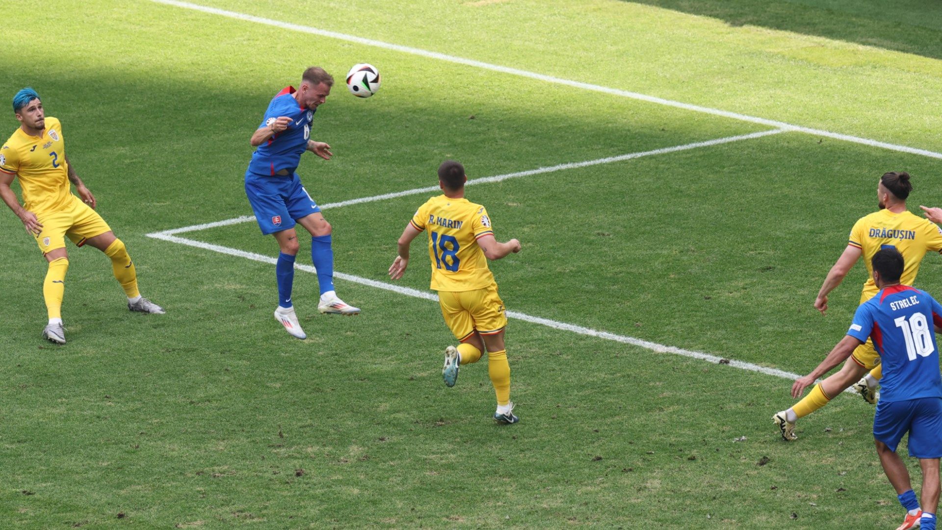 Slovakia Duda goal Romania