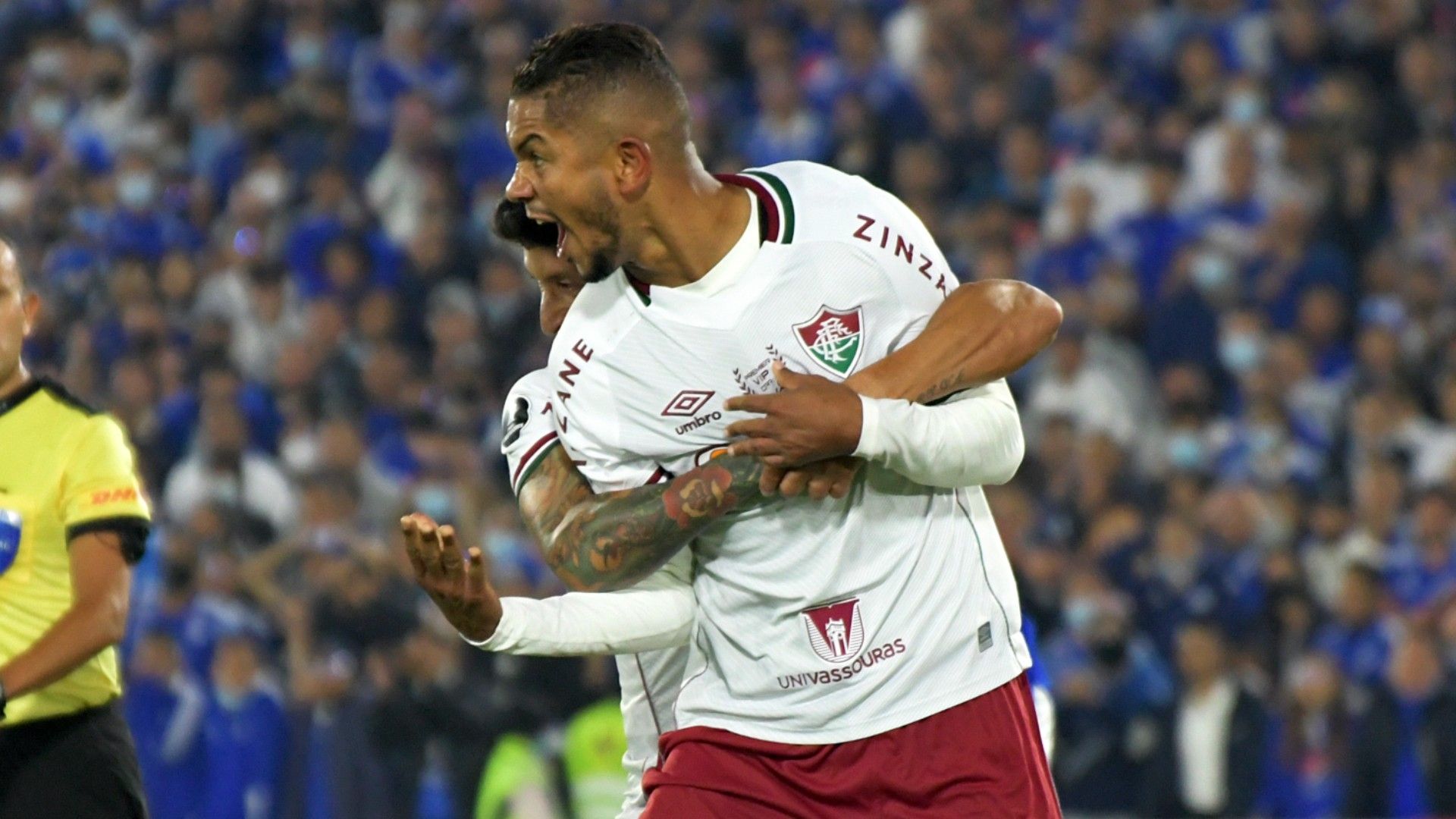 David Braz Fluminense Millonarios Libertadores 22 02 2022