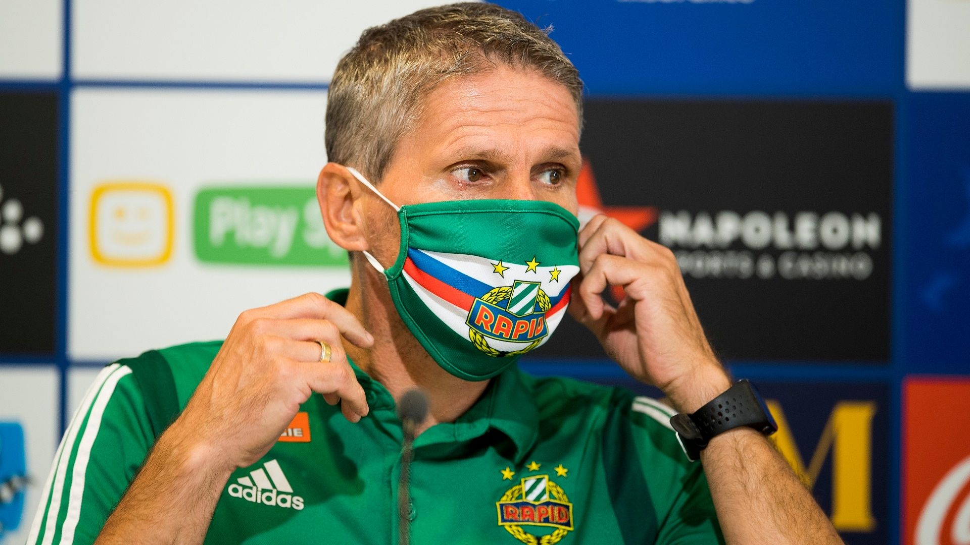 2020-10-23 Dietmar Kuhbauer Rapid Wien