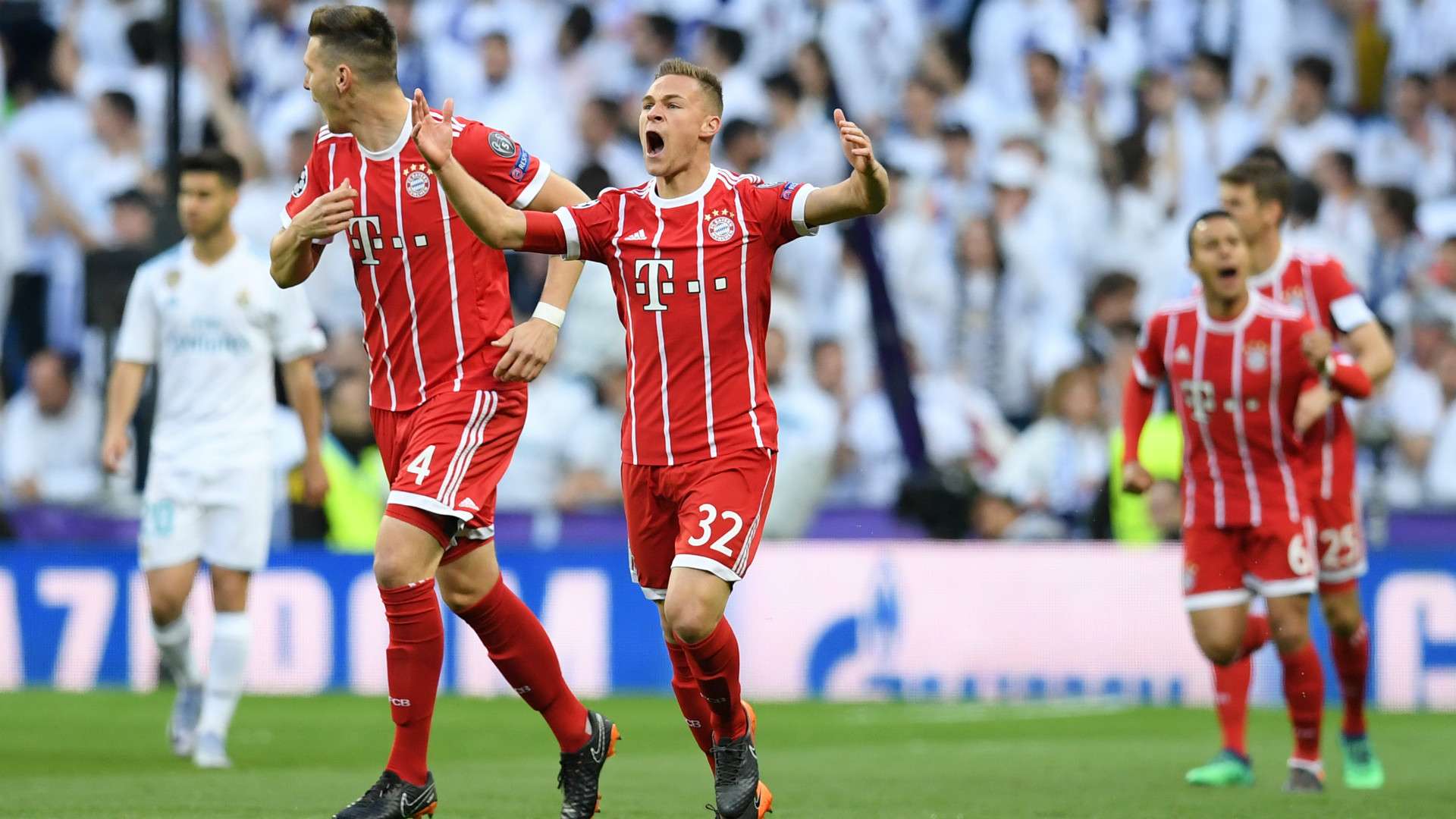 Joshua Kimmich Bayern Munchen Real Madrid Champions League 2018