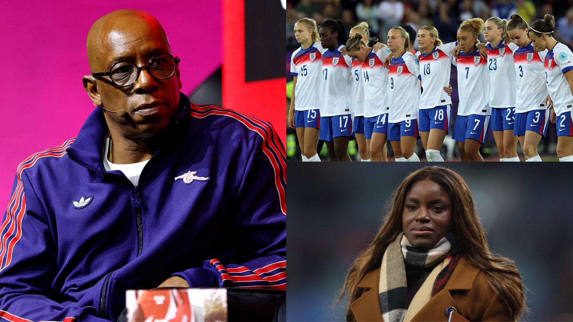 Ian Wright, England, Eni Aluko