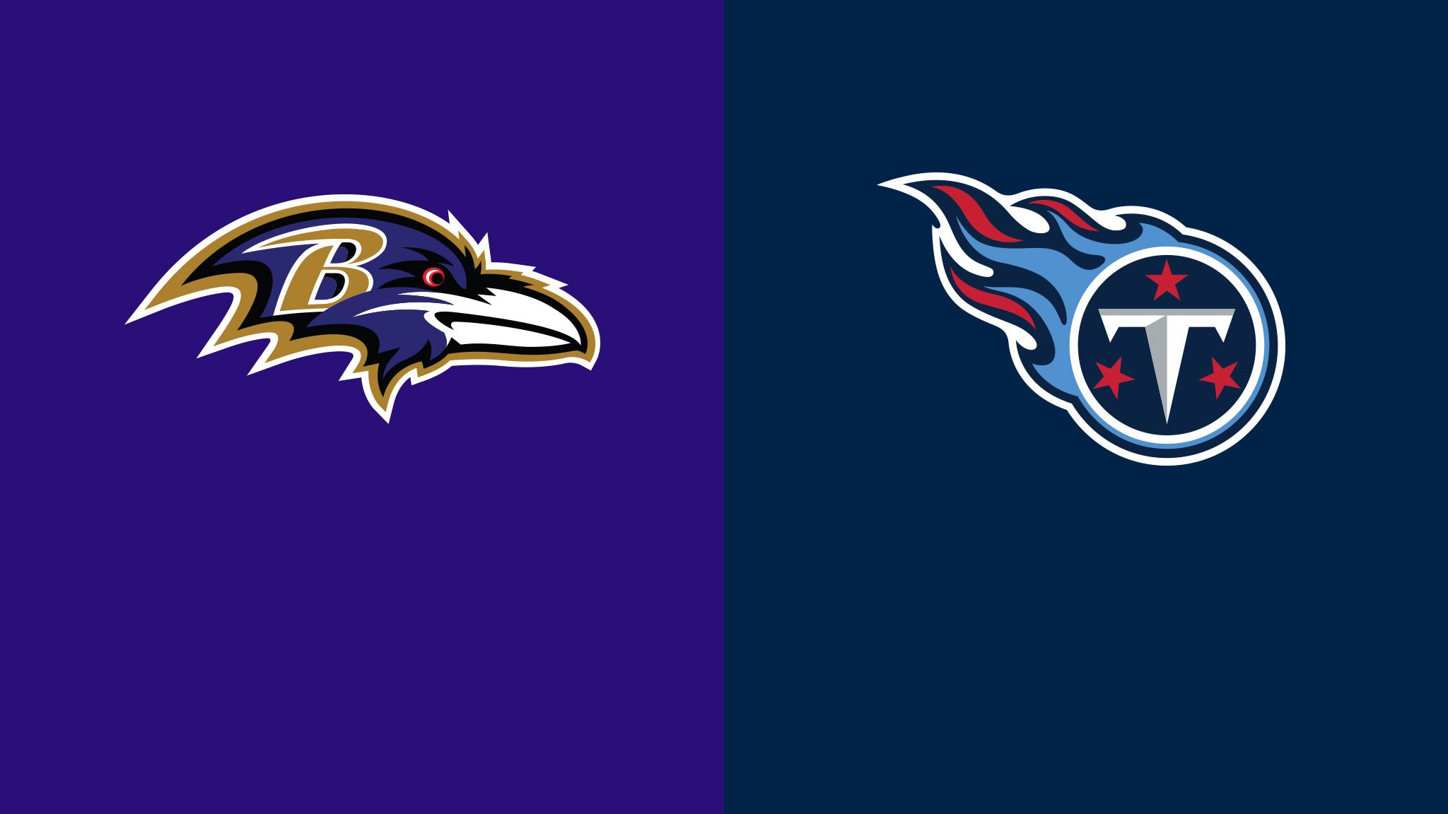 Baltimore Ravens Tennessee Titans NFL GFX
