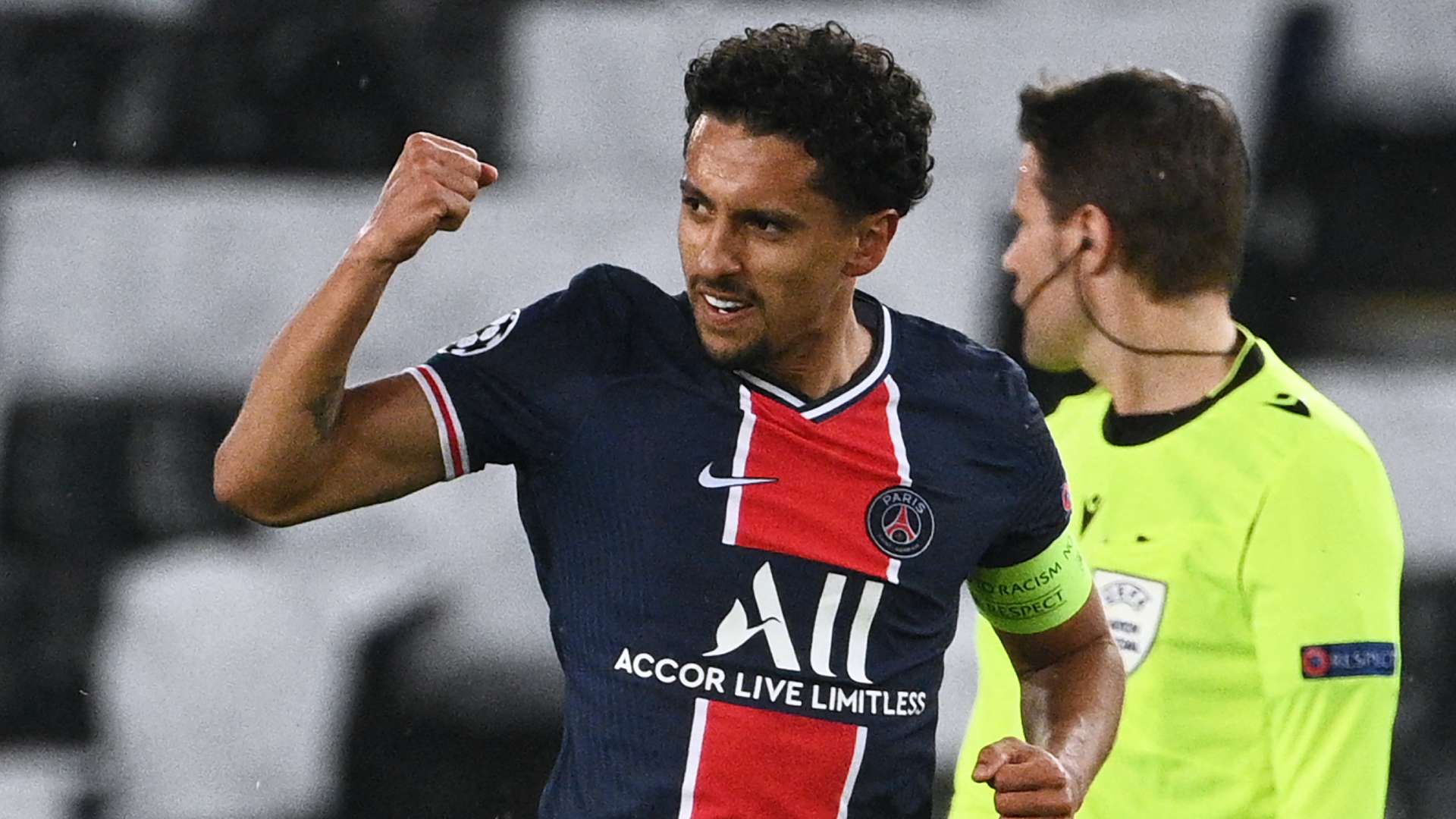 Marquinhos but PSG Manchester City cropped