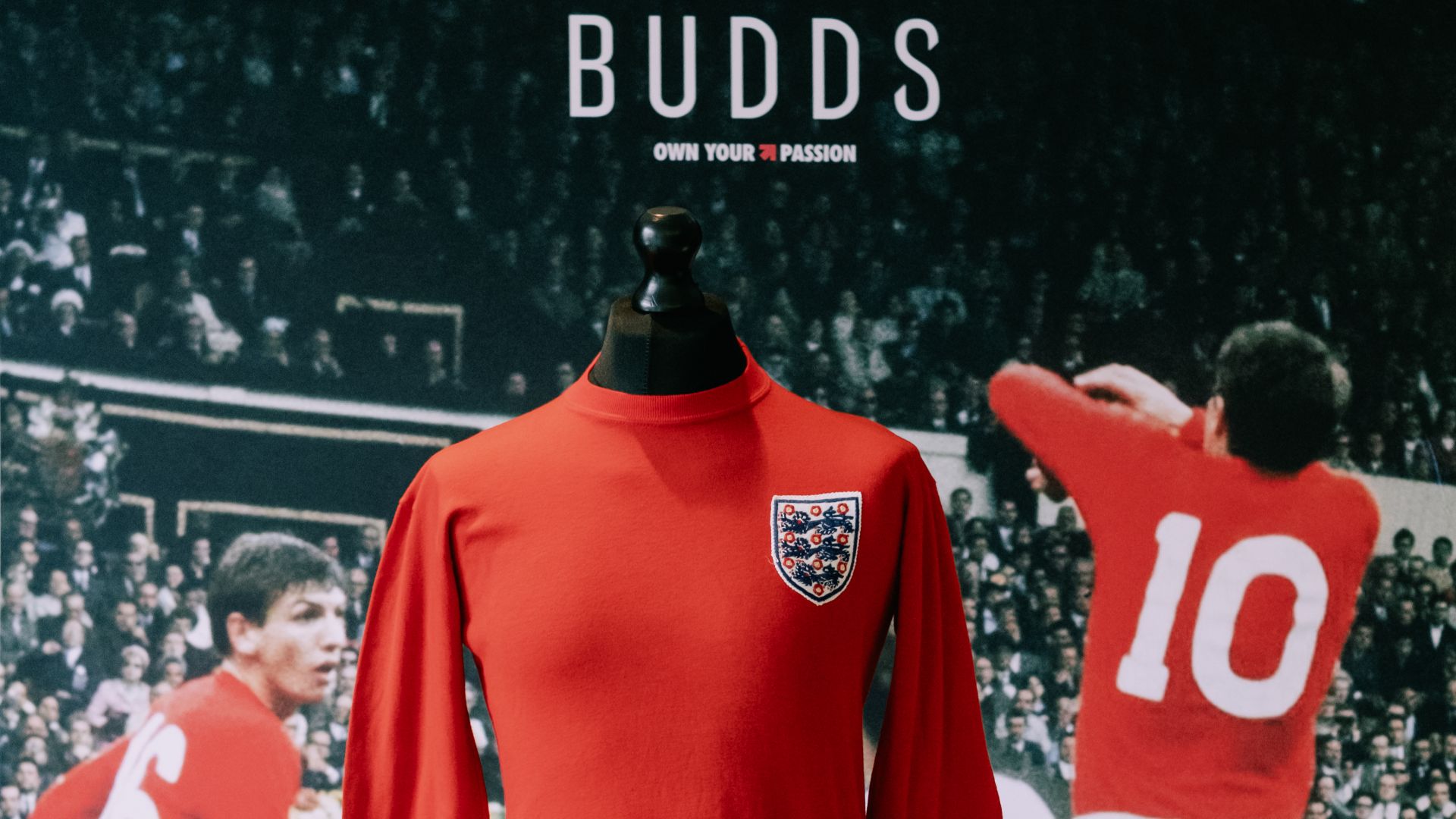Martin Peters 1966 World Cup shirt