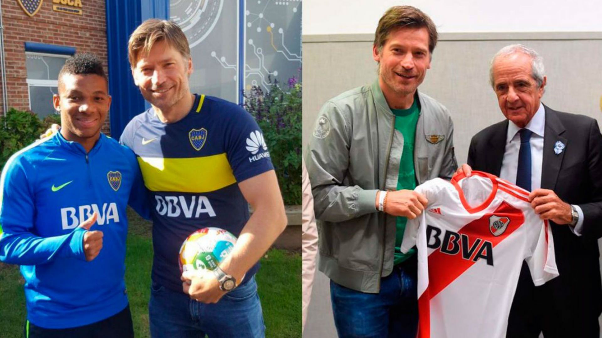 Jamie Lannister, de Game of Thrones, Boca y River