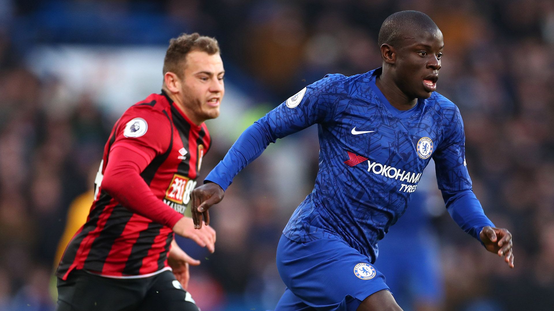 Ryan Fraser N'Golo Kante Bournemouth Chelsea