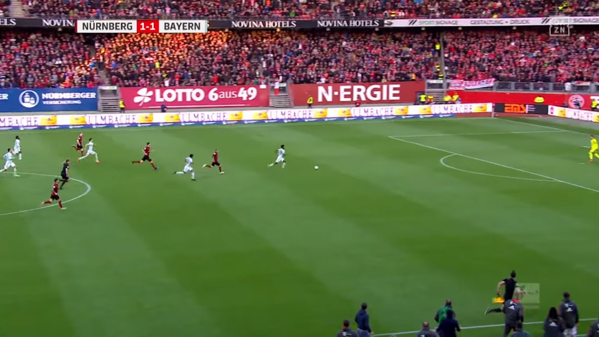 Kingsley Coman Bayern Nürnberg 0419