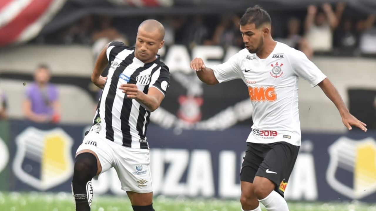 Carlos Sánchez Junior Sornoza Corinthians Santos Paulista 10032019