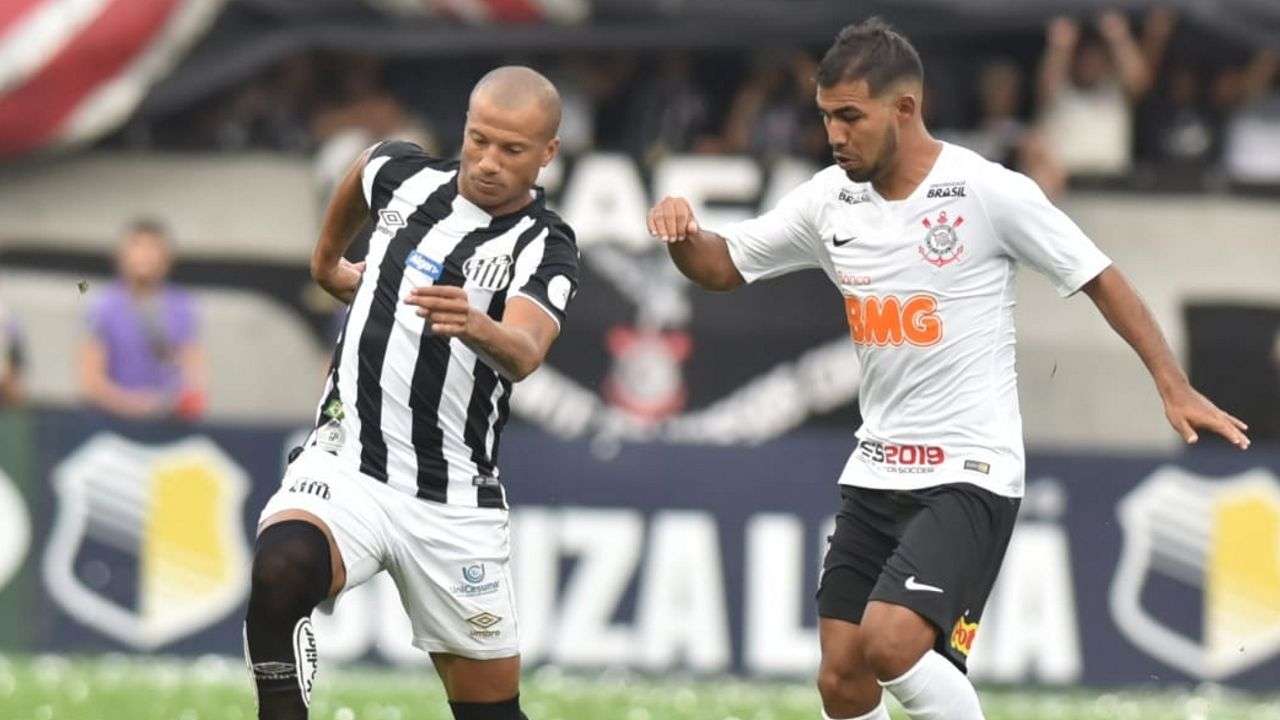 Carlos Sánchez Junior Sornoza Corinthians Santos Paulista 10032019