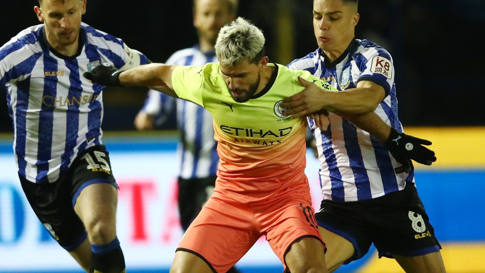 Sergio Aguero, Sheffield Wednesday vs Man City
