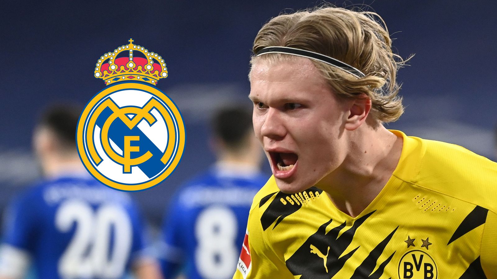 GFX Erling Haaland Real Madrid