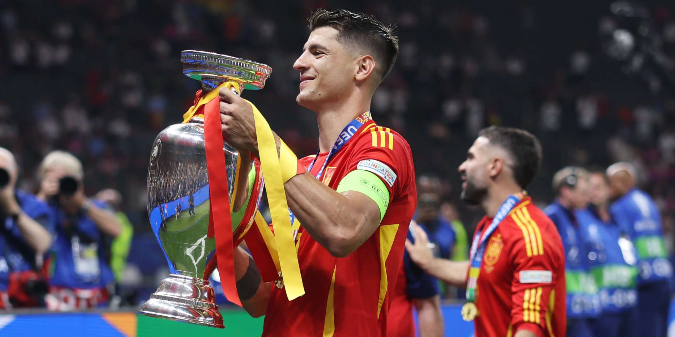 Alvaro Morata Spain Euro 2024 desktop