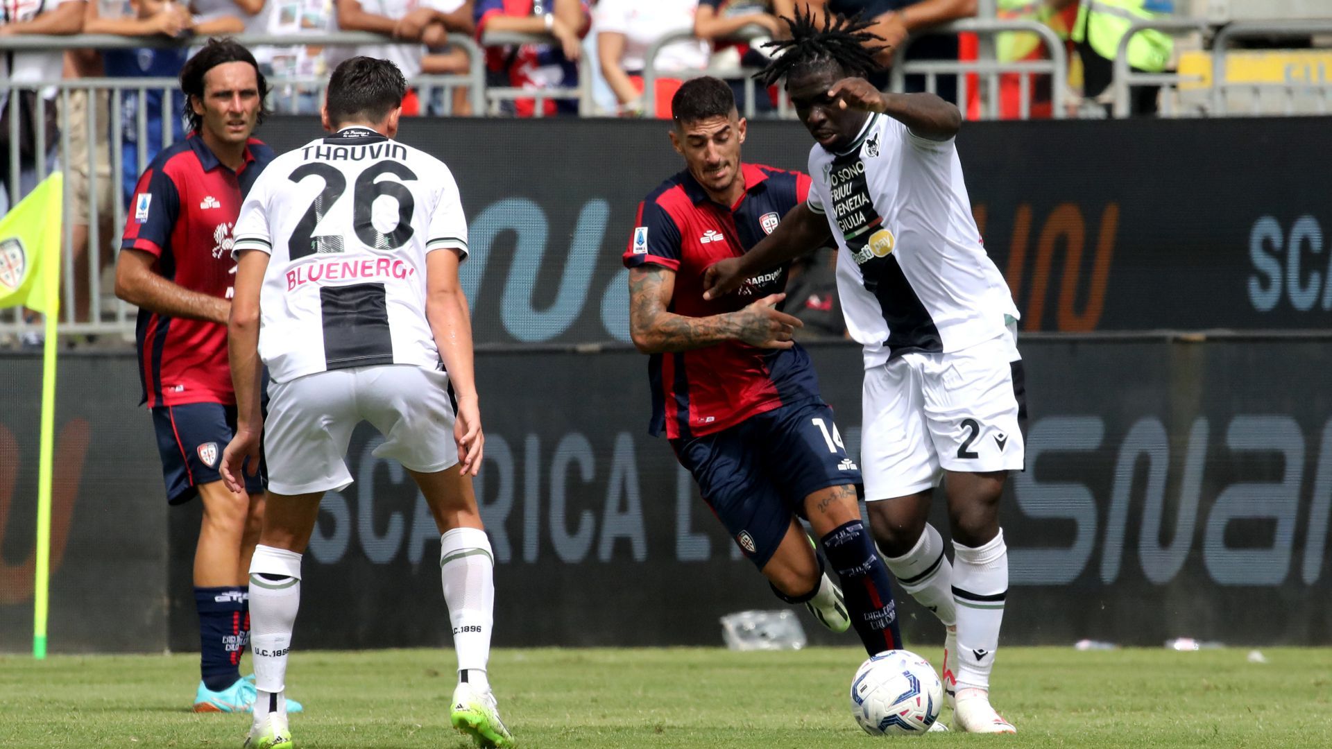Festy Ebosele Cagliari Udinese Serie A