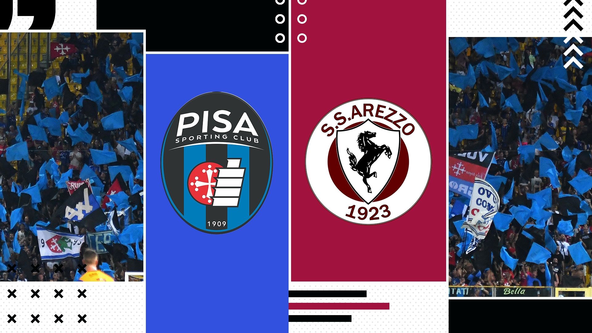 Pisa-Arezzo tv streaming