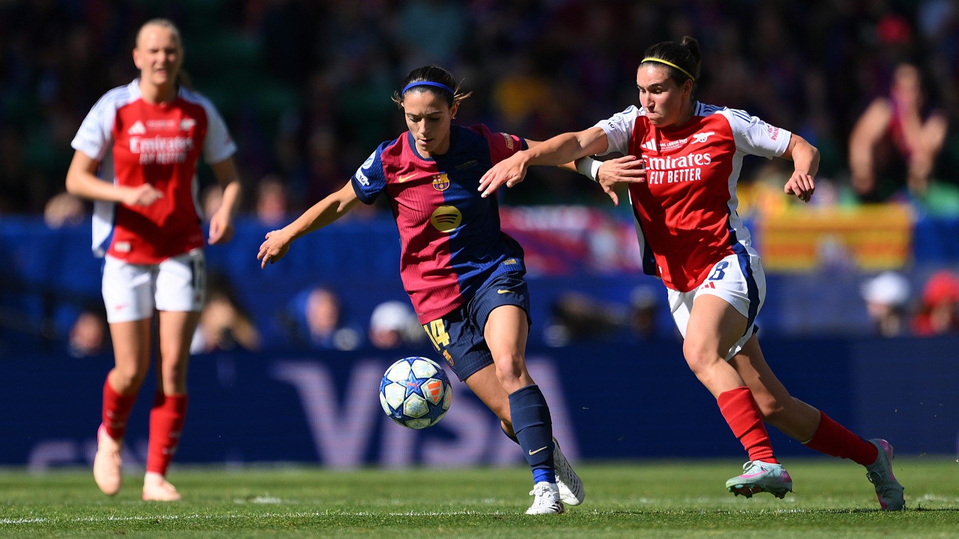 Aitana Bonmati Mariona Caldentey Barcelona Arsenal Women 2024-25