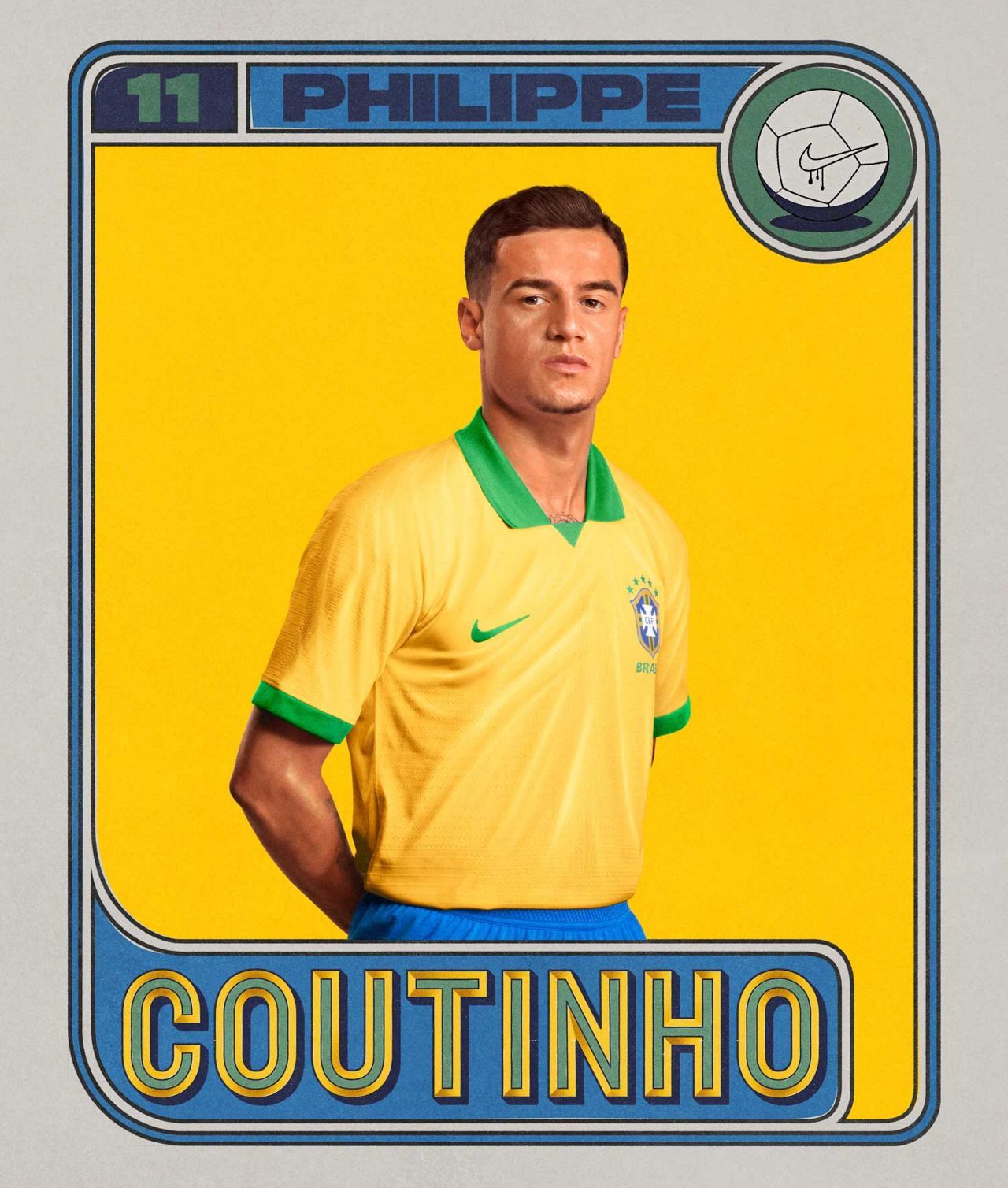 BODY ONLY Coutinho Brasil novo uniforme 2019