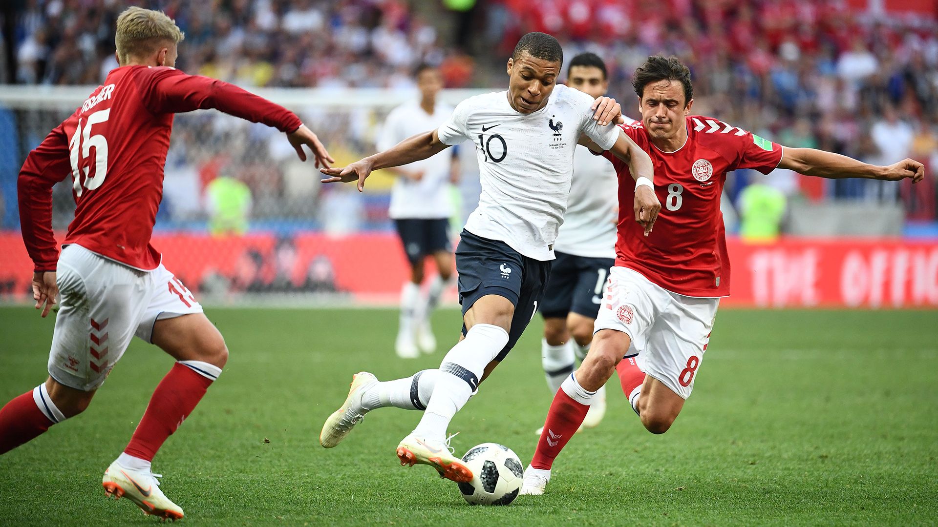 France Denmark World Cup 2018