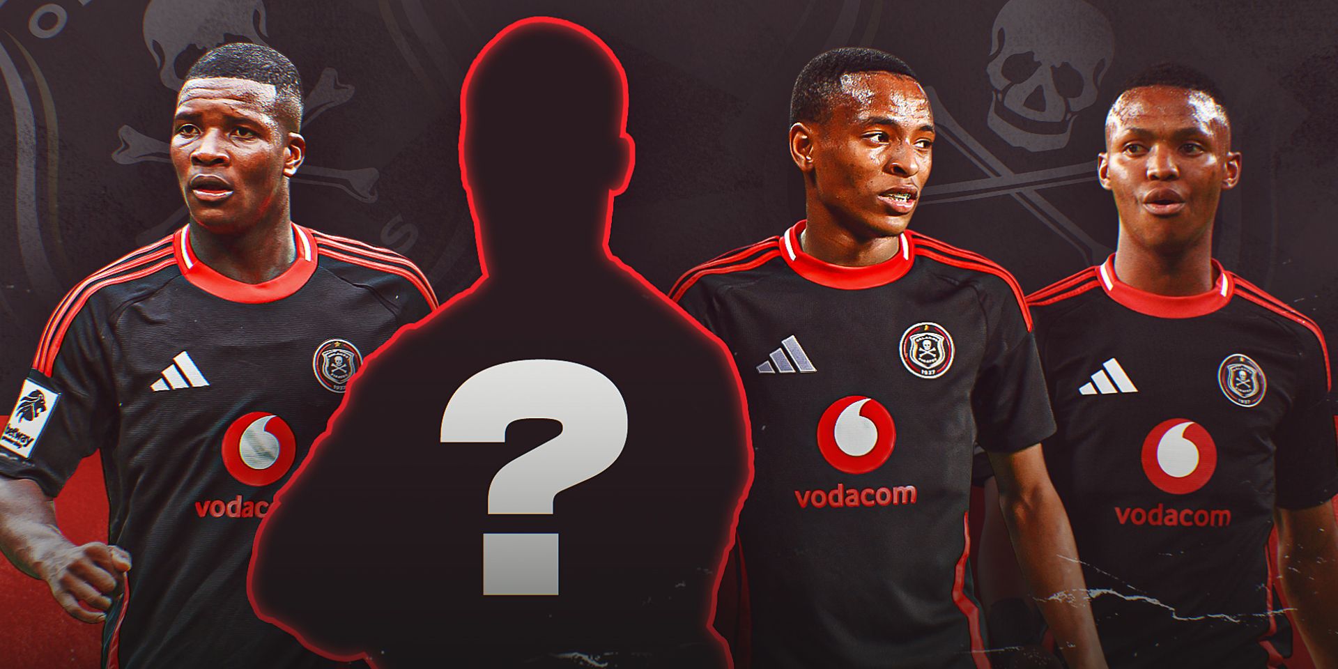 Mbekezeli Mbokazi, Mohau Nkota & Relebohile Mofokeng, Orlando Pirates, GFX