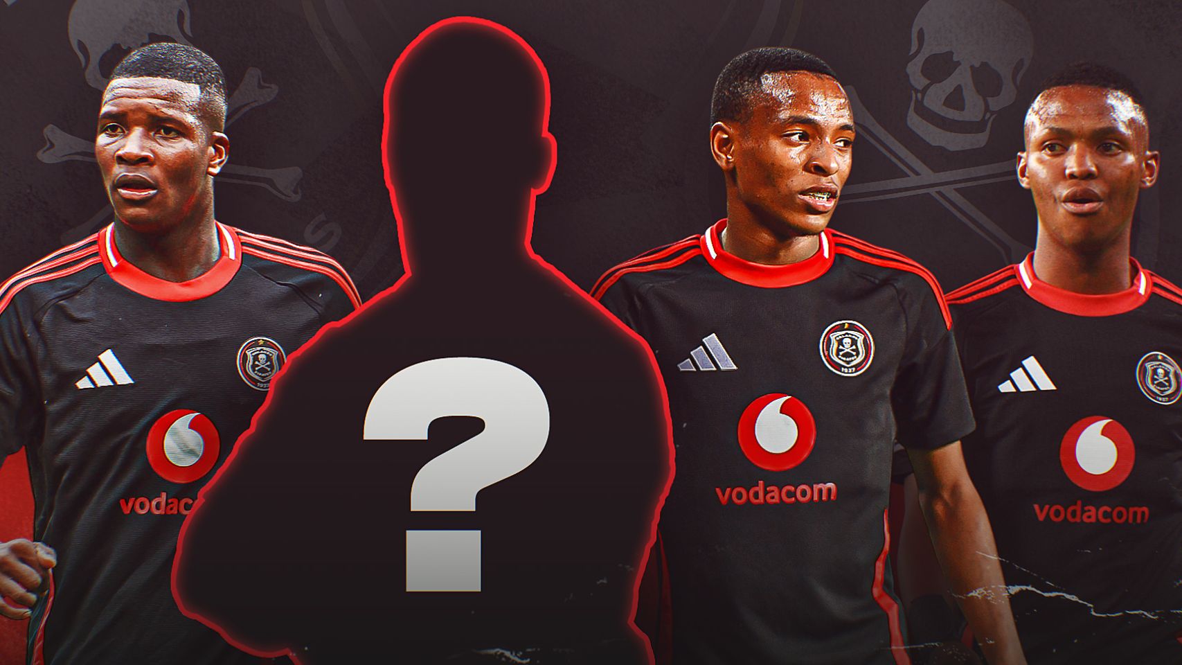 Mbekezeli Mbokazi, Mohau Nkota & Relebohile Mofokeng, Orlando Pirates, GFX