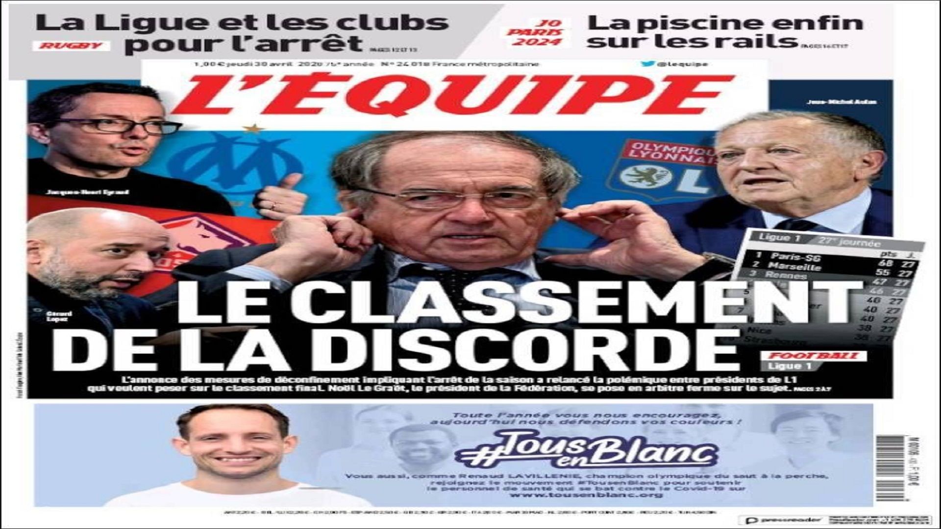 1 May L'Equipe