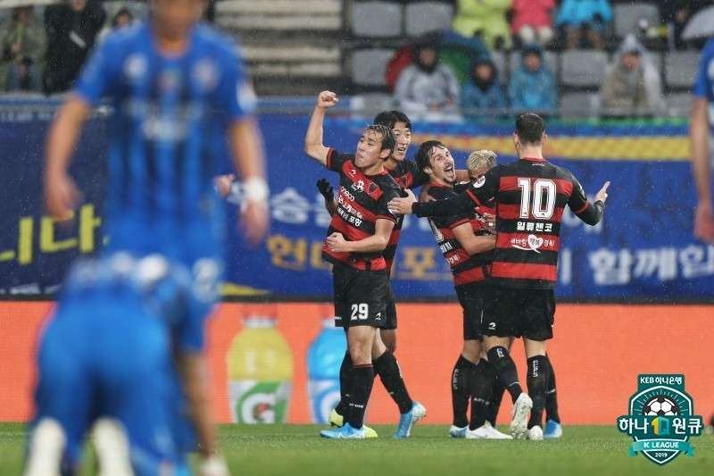 포항 동해안더비 승리