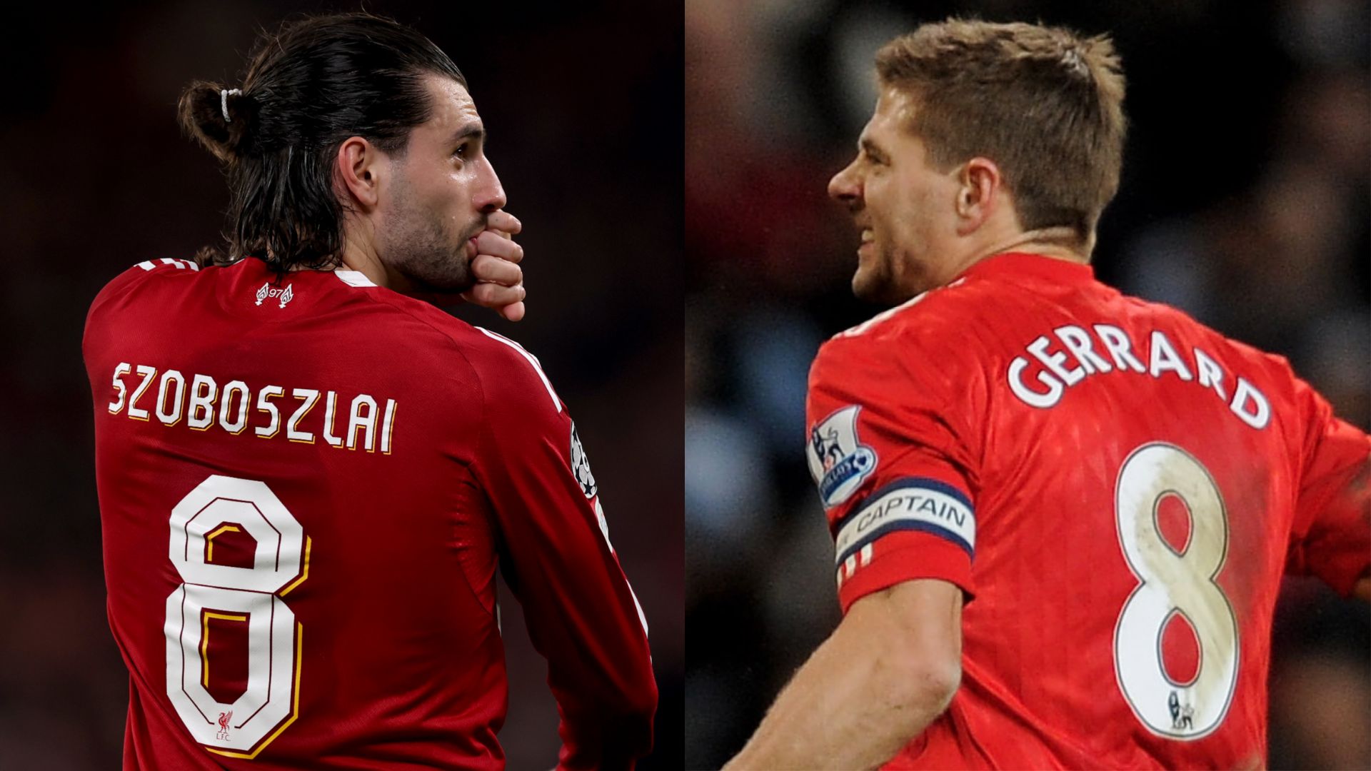 Dominik Szoboszlai Steven Gerrard Liverpool