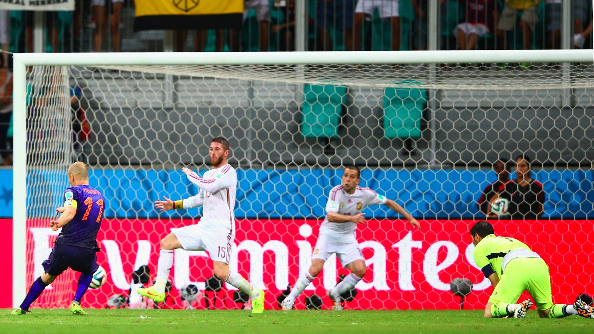 España vs. Holanda Mundial 2014