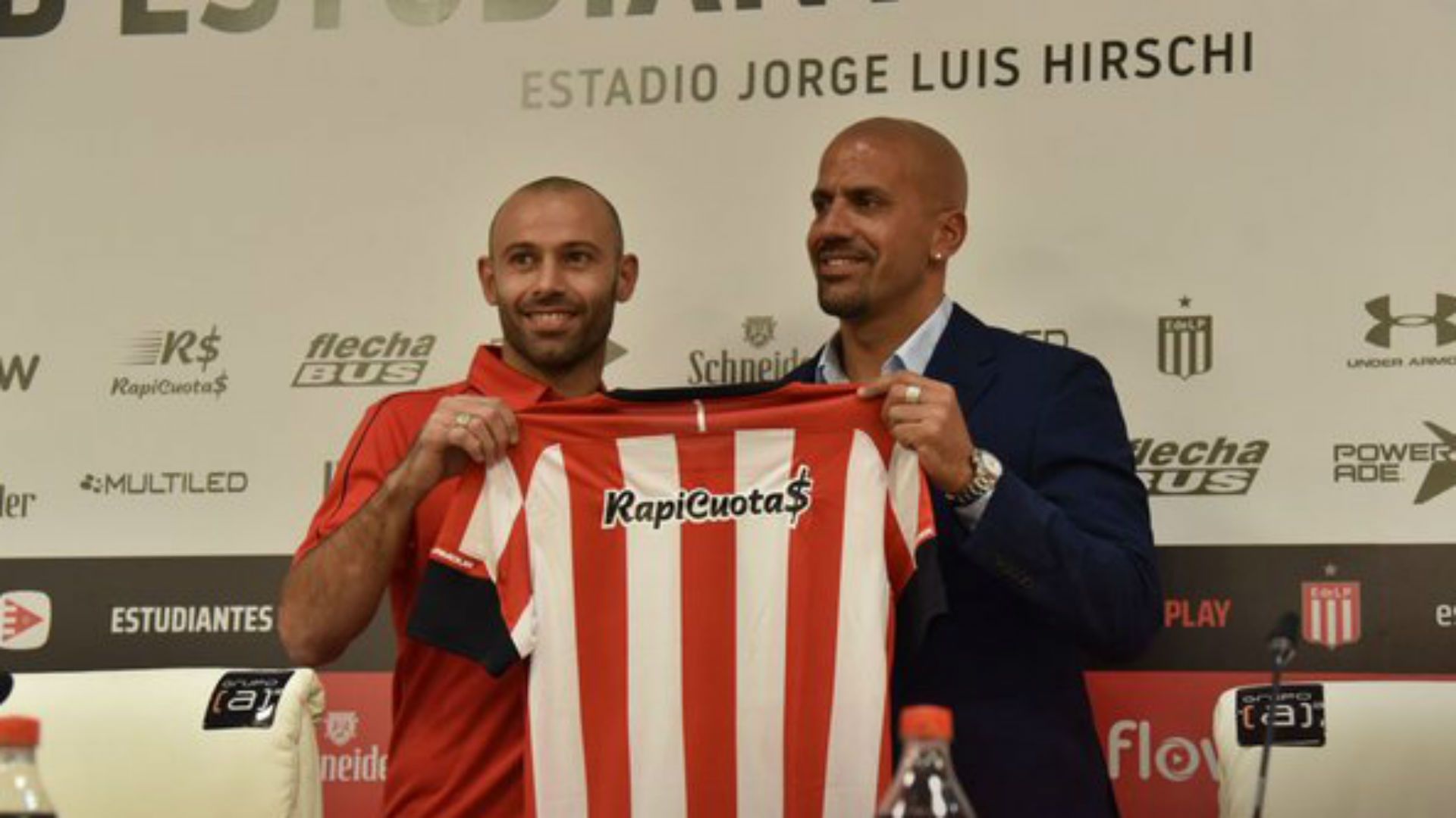 Javier Mascherano presentacion Estudiantes 07122019