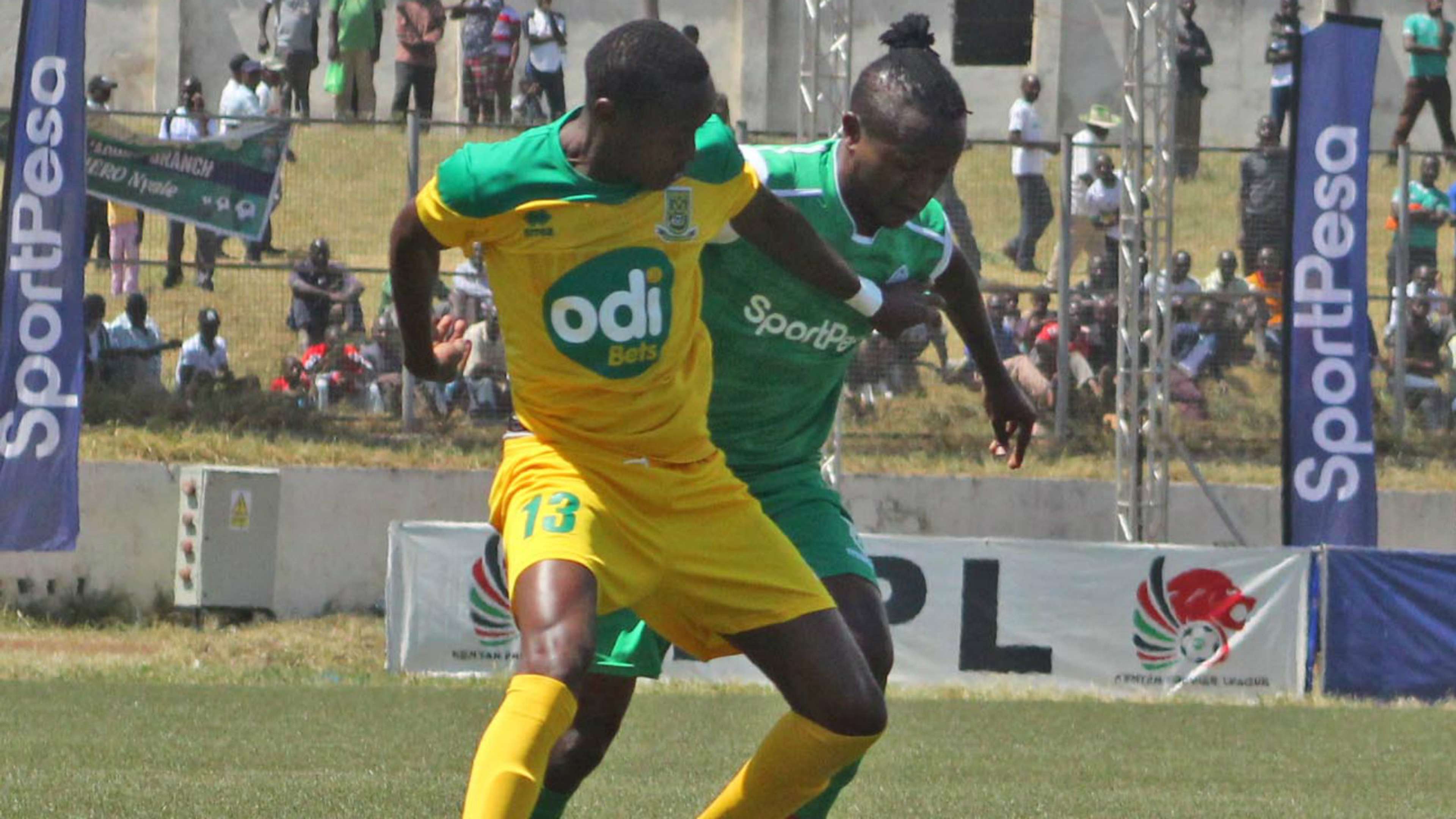 Gor Mahia midfielder Francis Kahata v Mathare United.