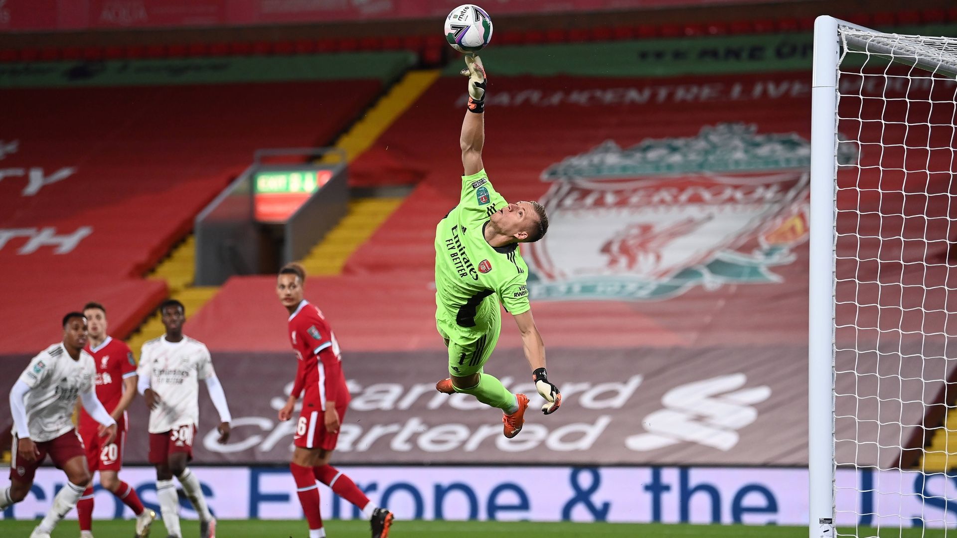 ONLY GERMANY Bernd Leno Arsenal Liverpool 2020