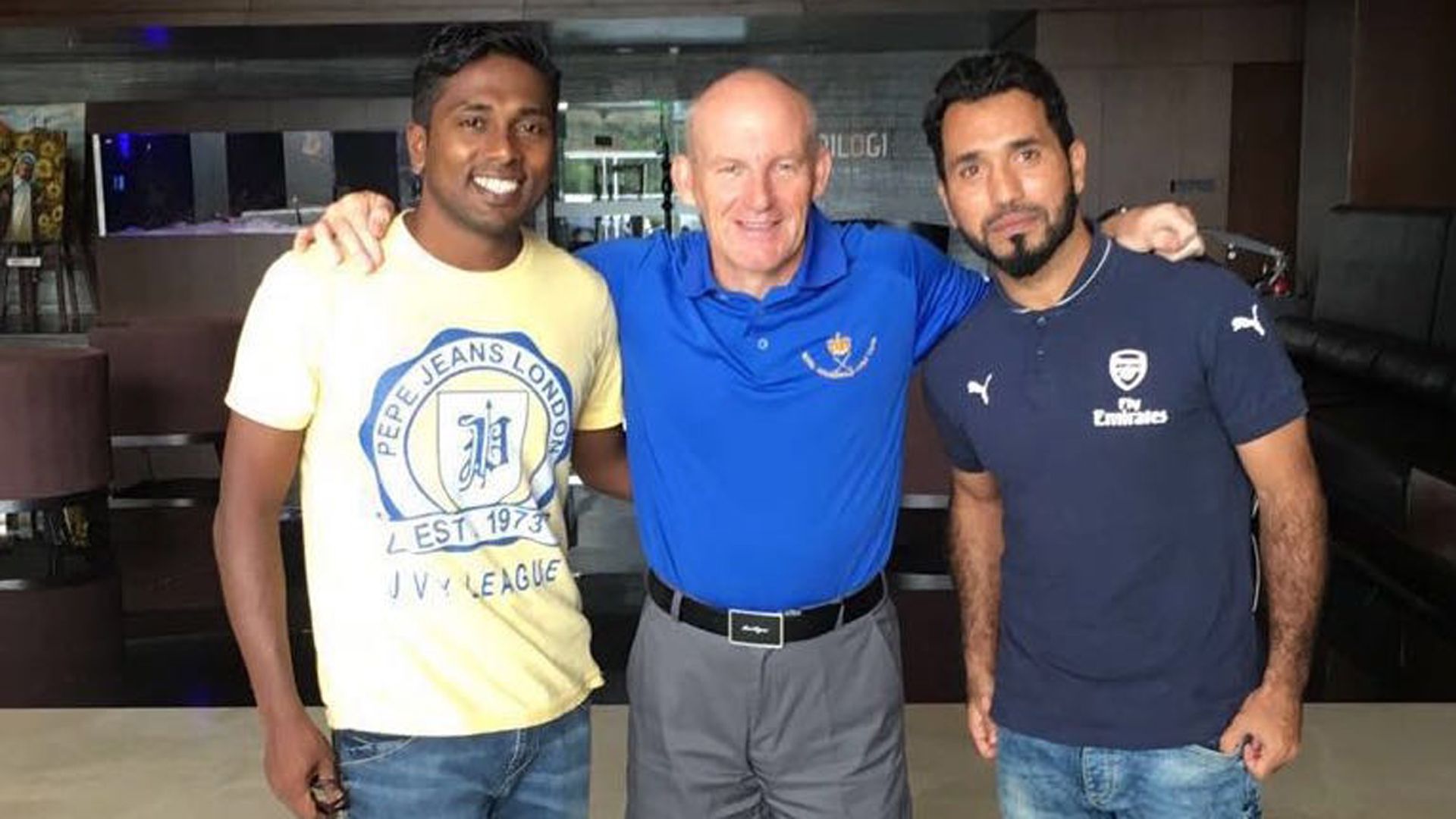 N. P. Pradeep Steve Coppell Ishfaq Ahmed Kerala Blasters ISL