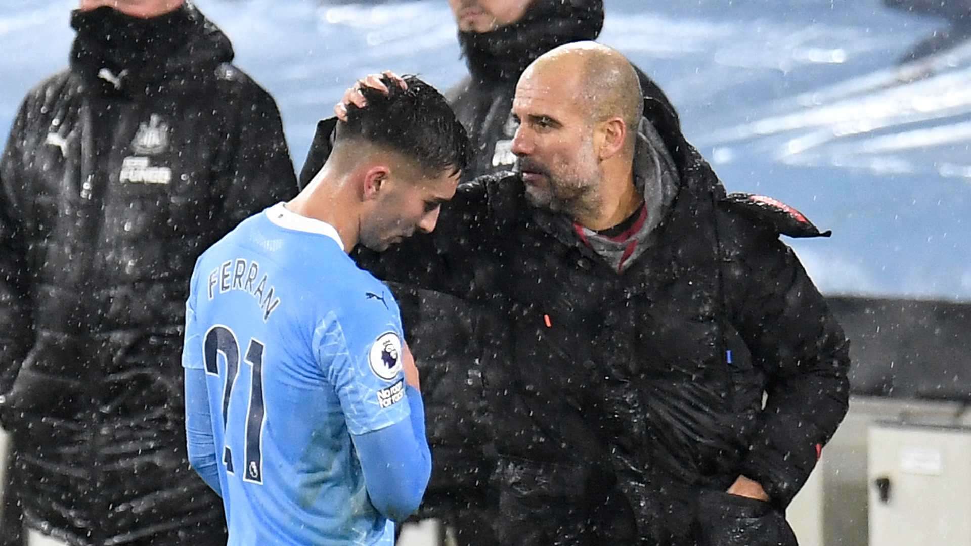 20211223 Ferran Torres Pep Guardiola