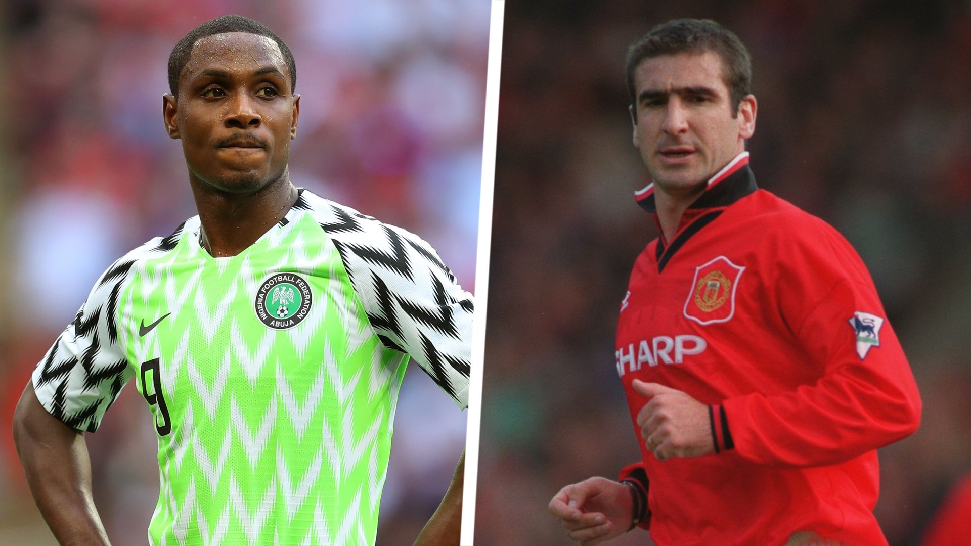 Odion Ighalo Eric Cantona Split