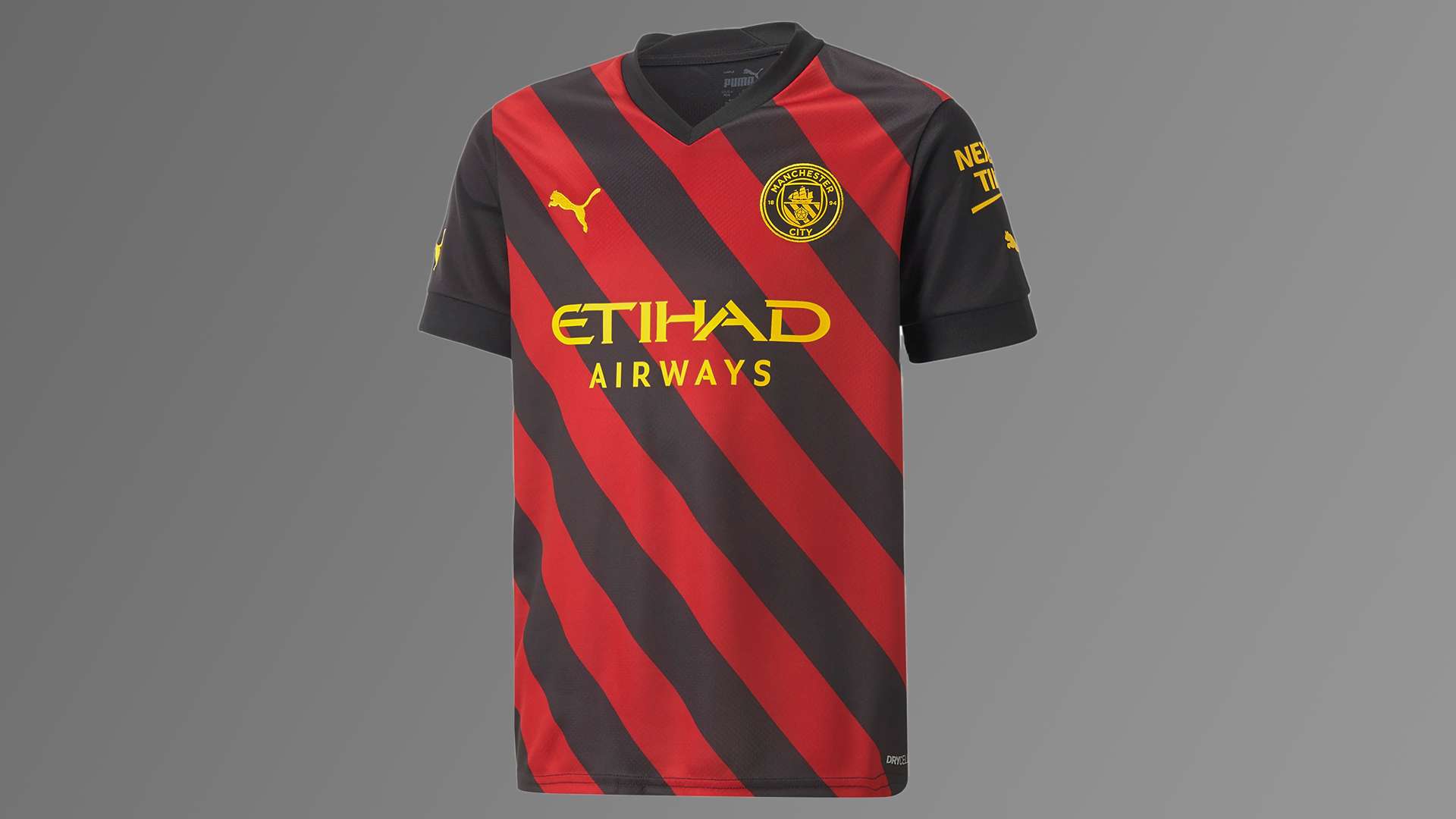 Manchester City 2022-23 Away Jersey Kids