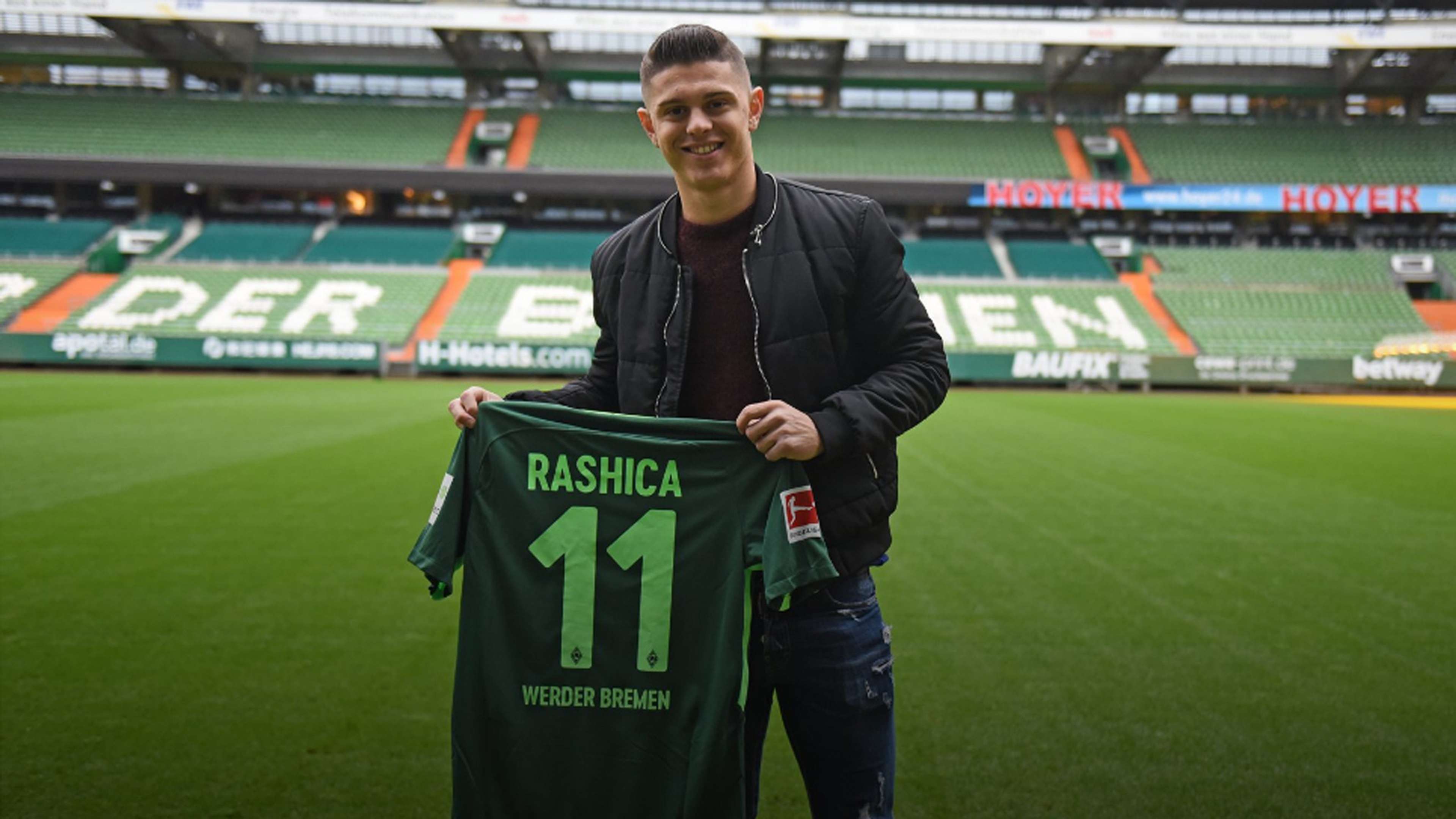 Milot Rashica Werder Bremen Bundesliga 0117