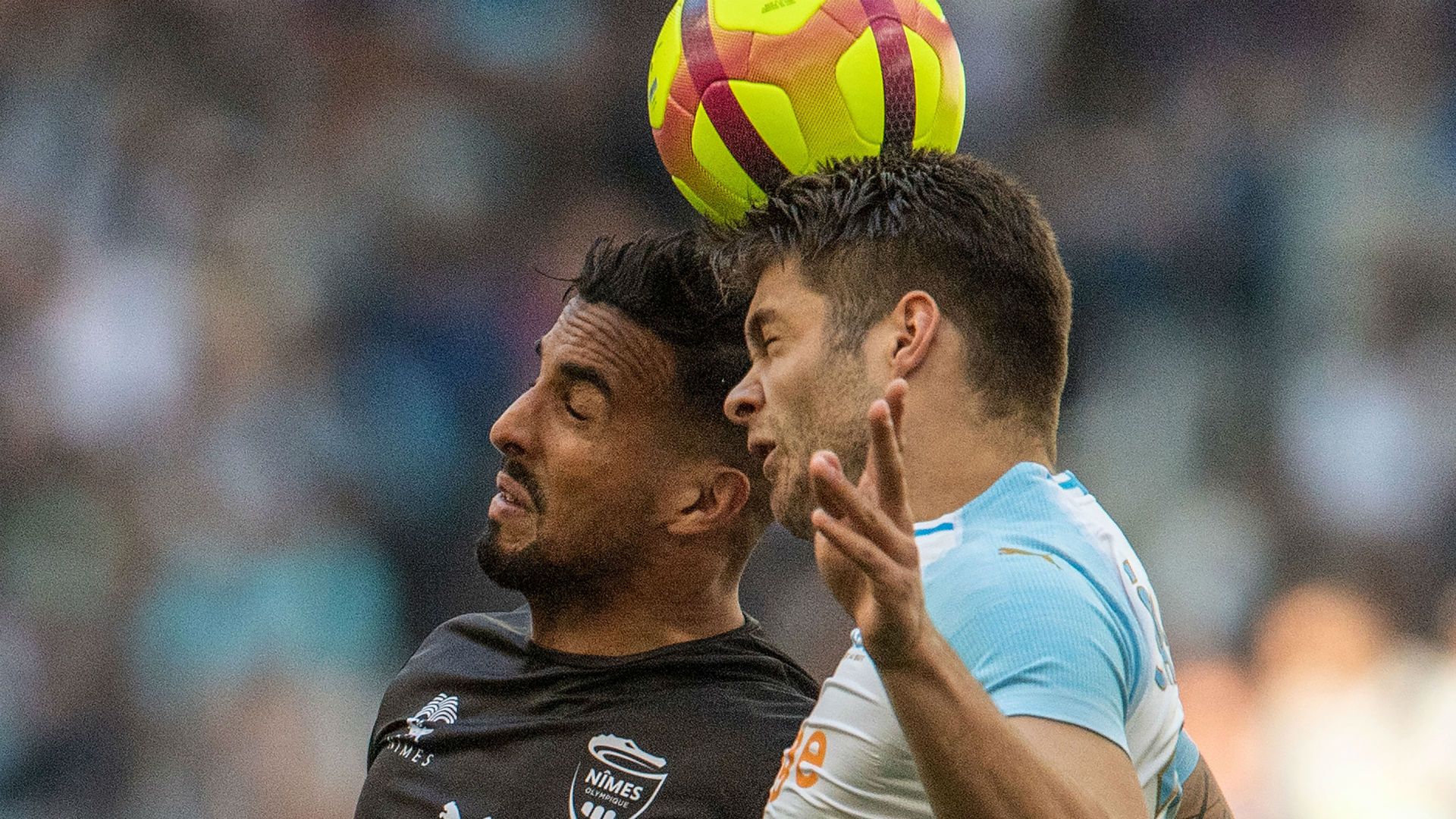 Duje Caleta-Car Rachid Alioui Marseille Nimes Ligue 1 13042019