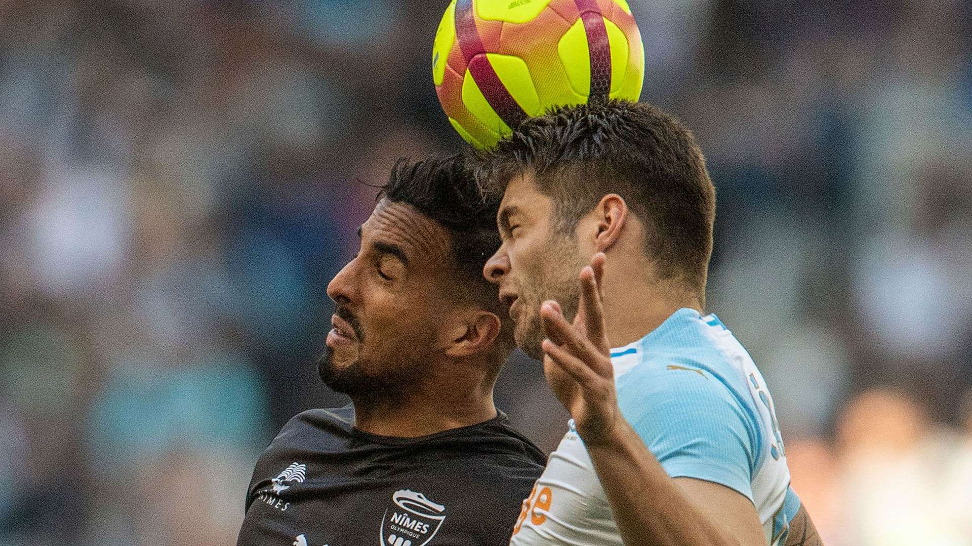 Duje Caleta-Car Rachid Alioui Marseille Nimes Ligue 1 13042019