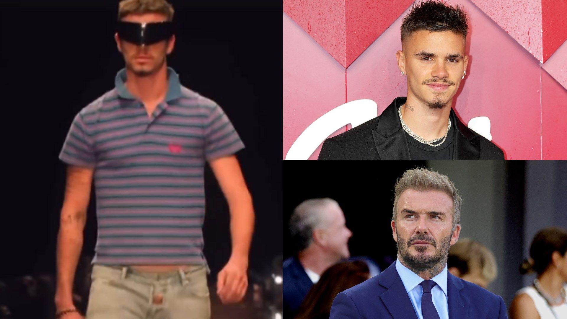 Romeo David Beckham Paris Fashion Week