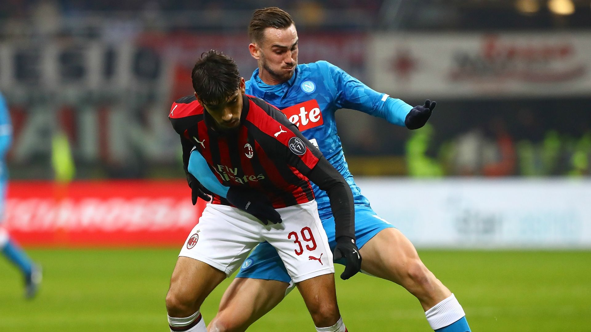 Lucas Paquetà Fabian Ruiz Milan Napoli Serie A