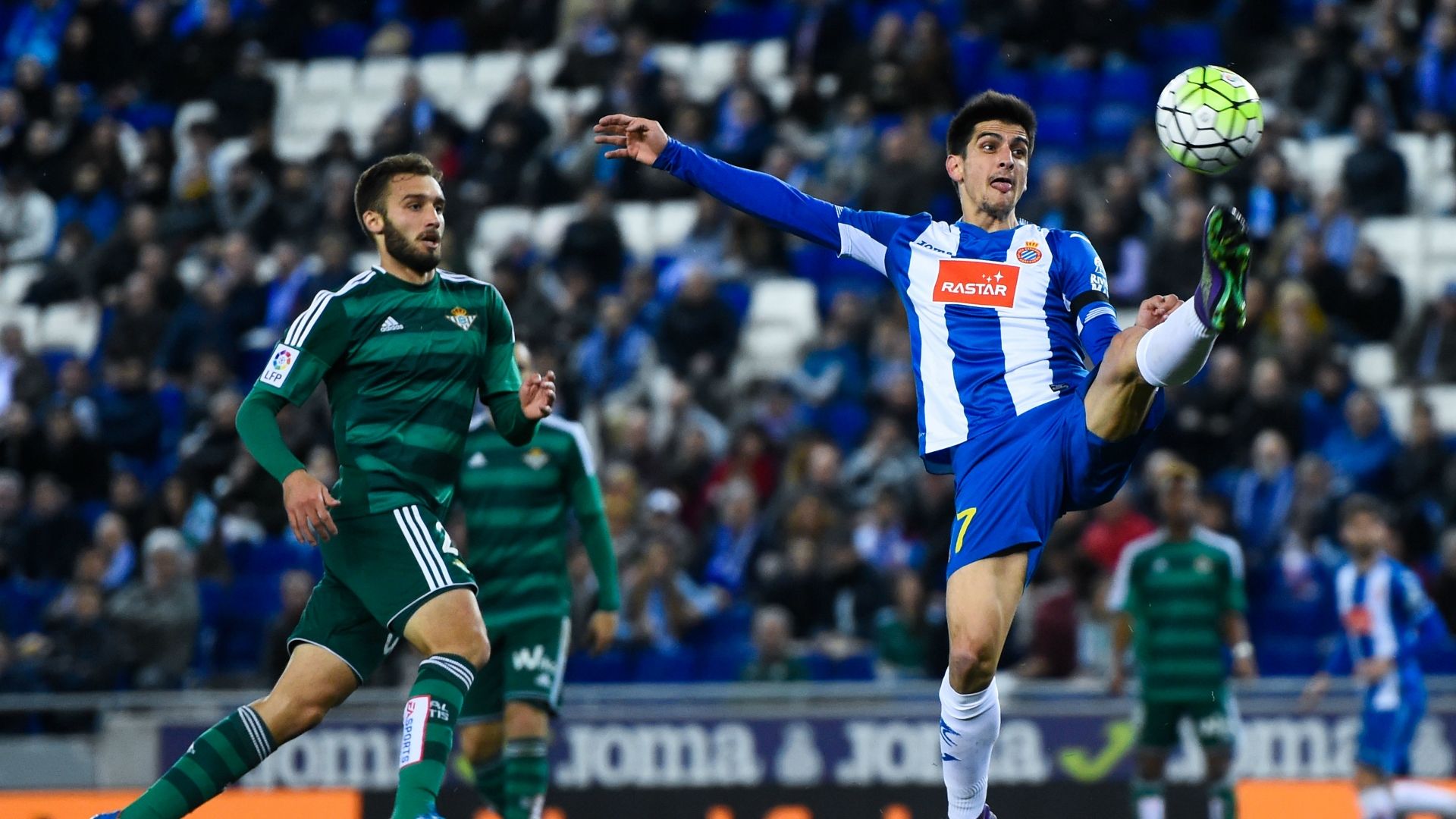 Gerard Moreno German Pezzella Espanyol Betis 03032016