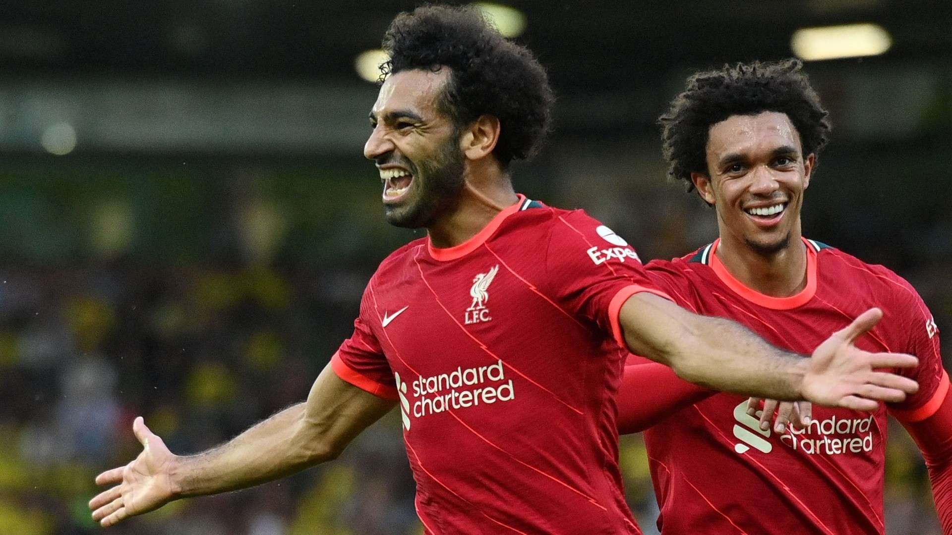 Salah Liverpool Norwich 2021