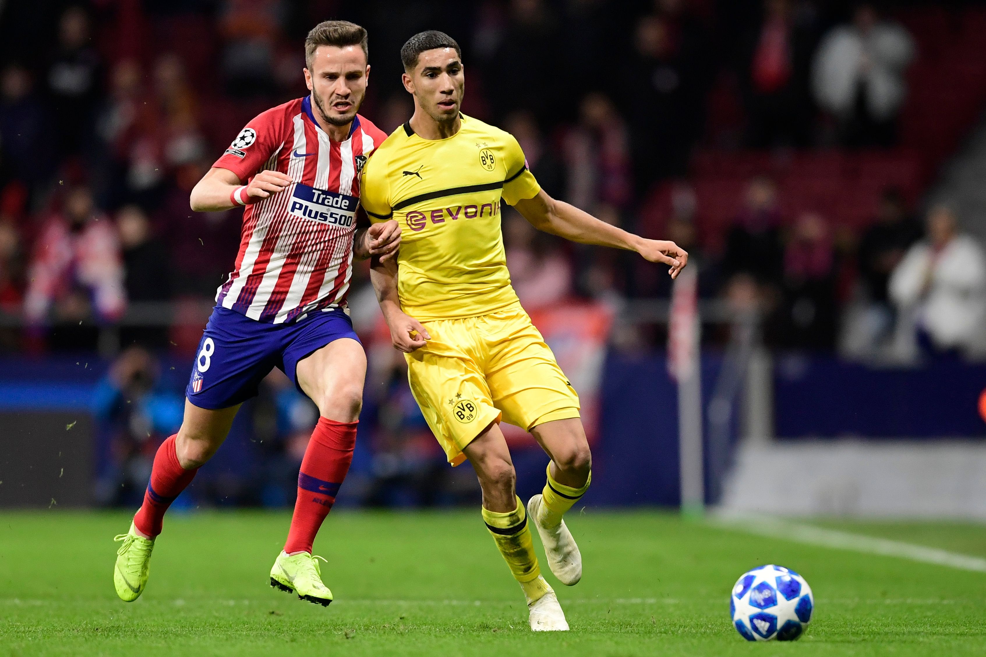 SAUL NIGUEZ ATLETICO MADRID BORUSSIA DORTMUND CHAMPIONS LEAGUE