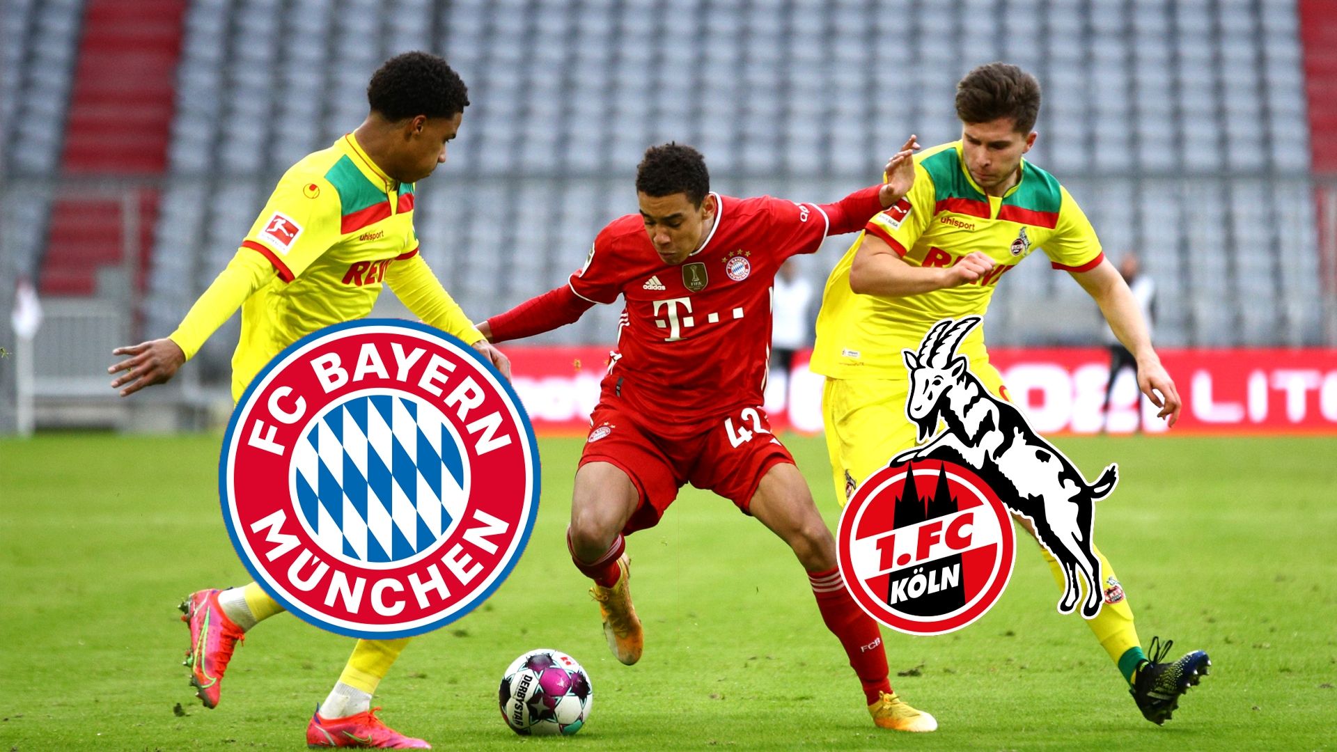 FC Bayern München 1. FC köln bundesliga heute live tv live-stream gfx